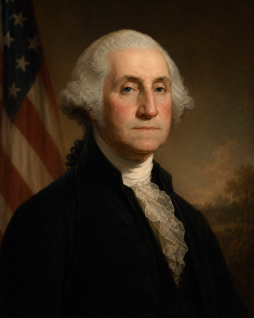 George Washington 250th anniversary portrait